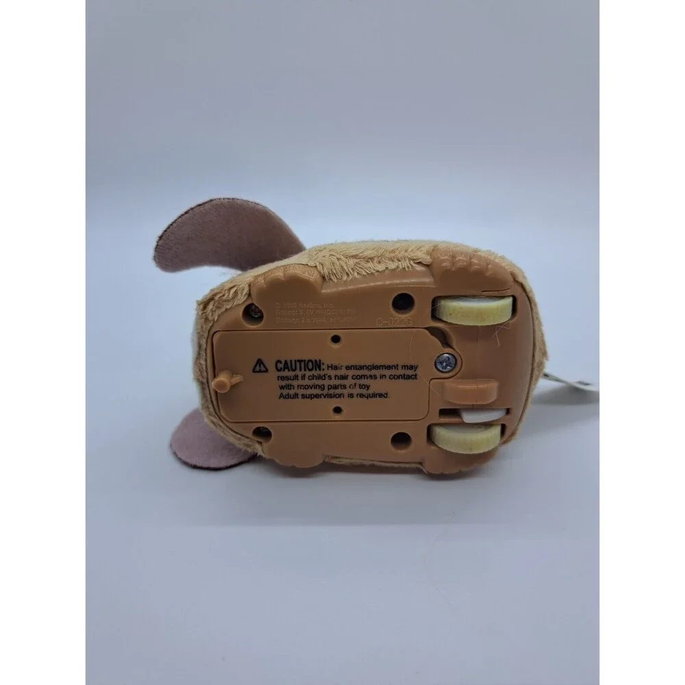 2009 Hasbro FurReal Friends Flurry Frenzies Motorized DOG Tan & Brown Spots